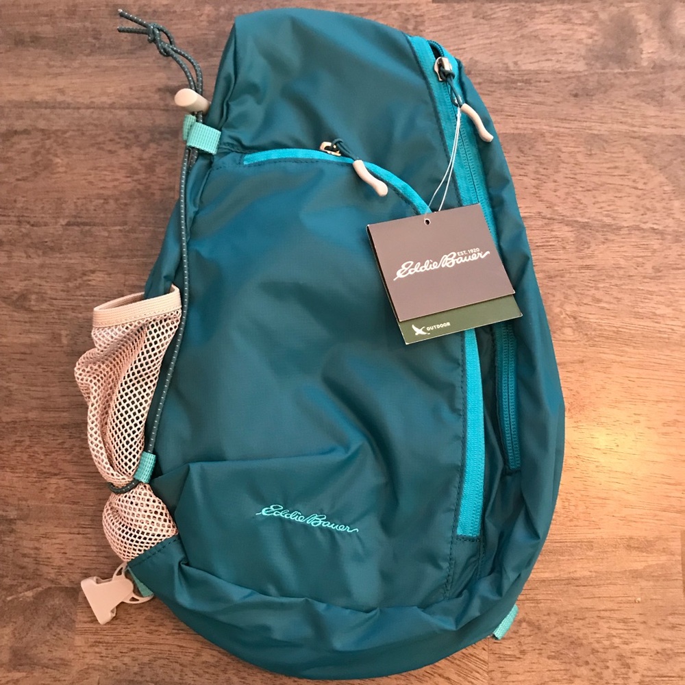 Cross body back pack.